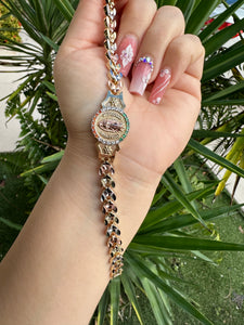 3 Color Virgencita bracelet